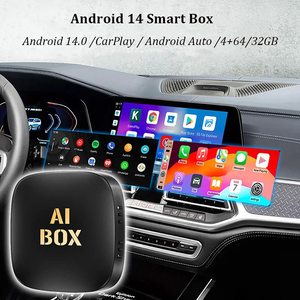 Boîtier AI <span class=keywords><strong>Android</strong></span> 14 pour voiture, 4+64 Go, adaptateur CarPlay sans fil et <span class=keywords><strong>Android</strong></span> Auto avec YouTube et Netflix intégrés - Product Image 6