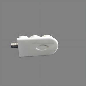 Conector de Muebles GQK 3 en 1, Accesorio para Armario, Soporte de Plástico para Tableros, Conecta 2 Tableros de Armario, Fácil y Resistente, Blanco - Product Image 5