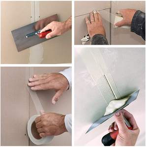 2 Zoll selbst klebendes Trockenbau-Netz 295,27 Fuß Glasfaser gewebe für Trockenbau-Reparatur wandband - Product Image 4