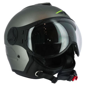 Casque de moto ASTONE HELMETS MINISPORT S6, couleur titane, visage ouvert, ABS, extérieur - Product Image 1