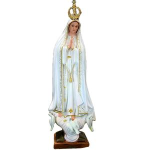 Estatua <span class=keywords><strong>de</strong></span> Fibra <span class=keywords><strong>de</strong></span> Vidrio <span class=keywords><strong>de</strong></span> Nuestra Señora <span class=keywords><strong>de</strong></span> Fátima Esculpida en 3D, Diseño Personalizado, Adorno Religioso Católico Adecuado para la Iglesia <span class=keywords><strong>y</strong></span> la Decoración del Hogar - Product Image 2