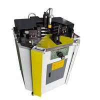 Machine de formage d'angle hydraulique à tête unique pour profilés en aluminium CE