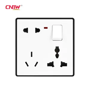 New launched factory price luxury main electrical fittings outlet switch