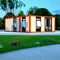 Maisonnette Moderne d'Extérieur en Acier à Panneaux Sandwich Démontables Multifonction "Made in China" à Vendre