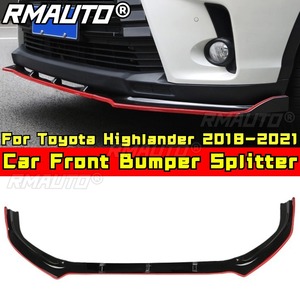 Kit de Carrocería para Toyota Highlander 2018-2021, Divisor de Parachoques Delantero, Difusor, Alerón Delantero, Accesorios para Automóviles - Product Image 3