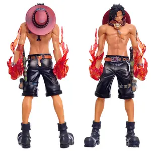 Tiktoks tokoh Anime penjualan laris model perakitan satu buah figur aksi Ace kepalan api