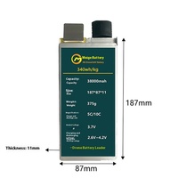 Batterie solide Meige 38Ah 3.7V 1200 cycles, cellule de grande capacité 10C pour l'industrie et les drones (UAV)