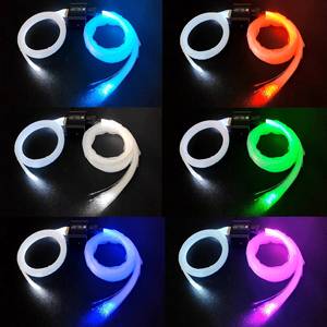 12W RGBW 2-in-1 Fiber Optic Twinkling Meteor Light Roof Decoration Kit, with APP/<b>Remote</b> <b>Control</b>, Suitable for Car or Home - Product Image 5