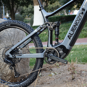 Batería de litio para bicicleta eléctrica, pila de carbono para vehículo de dos ruedas, con Motor de cubo de 43V 250W y batería de litio de 36V, modelo fibrid Mtb 29 - Product Image 3