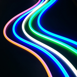 RGB Neon Dải Ánh Sáng 360 Độ Ống Linh Hoạt Dc12v 24V Ấm Trắng Mát Trắng Silicone <span class=keywords><strong>Led</strong></span> Khuếch Tán Neon Sợi Dây Thừng Cho Đường Phố Trang Trí Nội Thất - Product Image 3