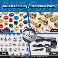 Servicios de Mecanizado CNC de Alta Precisión para Prototipos, Fresado y Torneado de Piezas de Aluminio, Latón y Acero