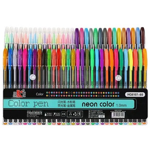 12pcs long lanh Gel bút pastel kim loại nhựa <span class=keywords><strong>Highlighter</strong></span> trường văn phòng nghệ thuật vẽ long lanh Bút gel Bộ bút - Product Image 6