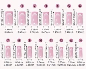 Lot de 120 faux ongles longs à presser, style French Manucure, à prix réduit pour achats groupés - Product Image 2