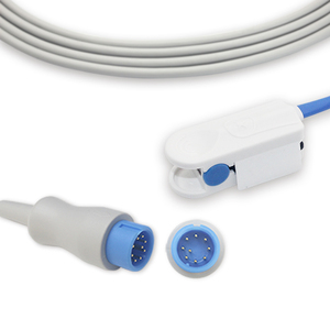 Medke Haute Qualité Compatible avec Biolight Monitor Capteur Spo2 9 Broches Adulte/Nouveau-né Réutilisable Doigt SpO2 Capteur Prix - Product Image 1