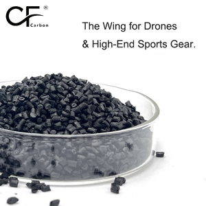 Khó khăn sợi gia cố pa6 Polymer PA6-CF10 Carbon Nylon vật liệu composite cho cơ khí sử dụng - Product Image 5