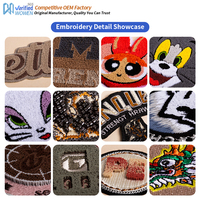 Fabricant de patchs brodés personnalisés OEM, badges brodés thermocollants, patchs logo velcro pour vêtements
