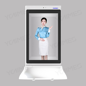 21.5 inch 3D hộp LCD trong suốt LCD Hộp màn hình cảm ứng bảng Top Hologram hộp hiển thị trong suốt với mic và máy ảnh - Product Image 6