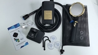 Pompe à eau électrique rechargeable portable d'urgence 6000mAh en PVC pour le camping, la randonnée, les voyages et le lavage