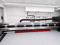 Printer DTF Industri dengan 12 Printhead Epson I3200, Sistem DTF All-in-One dengan Proses Pengguncangan & Pengeringan Bubuk Otomatis