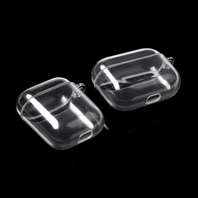 For Airpods Pro 3 Pro3 2 1 Clear Shockproof TPU Earphone Cases for Airpods 1 2 3 4 Protective Transparent Headphone Covers