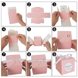 กล่องของขวัญพับได้สุดหรู ดีไซน์ตามสั่ง พร้อมริบบิ้นสวยงามแบบกำหนดเอง - Product Image 4
