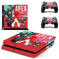 Autocollant pour console de jeu PS4 Fat, autocollant de protection de console de jeu, autocollant de contrôleur de jeu