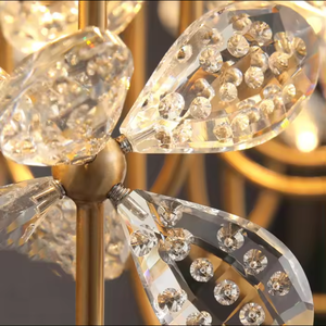 โคมไฟระย้าคริสตัลติดห้องนอนสำหรับเด็กห้องนั่งเล่นโคมไฟระย้าแบบทันสมัย - Product Image 5