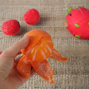 Juguete Antiestrés de Naranja para Niños, Suave, para Aliviar el Estrés, Divertido, H&W Venta al por Mayor - Product Image 3
