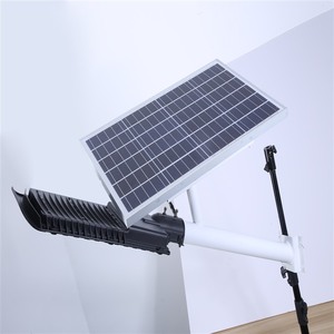 Tích hợp năng lượng mặt trời Powered đèn đường ngoài trời không thấm nước IP65 lampadaire Solaire 30W 50W 100W 200W năng lượng mặt trời lũ ánh sáng - Product Image 5