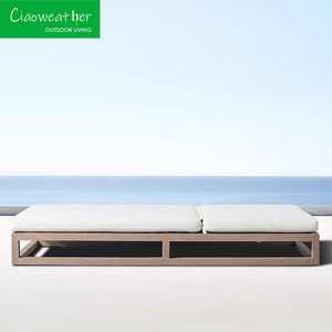 Sillón de ocio al aire libre <span class=keywords><strong>cama</strong></span> de madera Villa Hotel jardín sol salón <span class=keywords><strong>terraza</strong></span> piscina sillón - Product Image 5