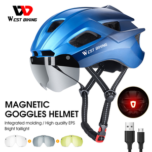 <span class=keywords><strong>Casco</strong></span> <span class=keywords><strong>Integrale</strong></span> da Bicicletta WEST BIKING, <span class=keywords><strong>Casco</strong></span> da Moto Alla Moda, Taglia Regolabile per Adulti, <span class=keywords><strong>Casco</strong></span> Personalizzato per Bici - Product Image 5