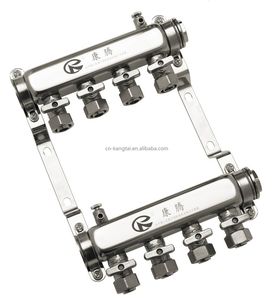 Válvula de bola de colector de calefacción de <span class=keywords><strong>suelo</strong></span> <span class=keywords><strong>radiante</strong></span> de acero inoxidable de fábrica china tradicional para uso en apartamentos - Product Image 4