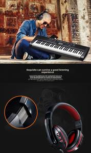 Casque de jeu filaire OEM supra-auriculaire stéréo avec microphone dynamique pour <span class=keywords><strong>PS4</strong></span>, Xbox, PC – Son Hi-Fi basses profondes, contrôle tactile, AAC - Product Image 5