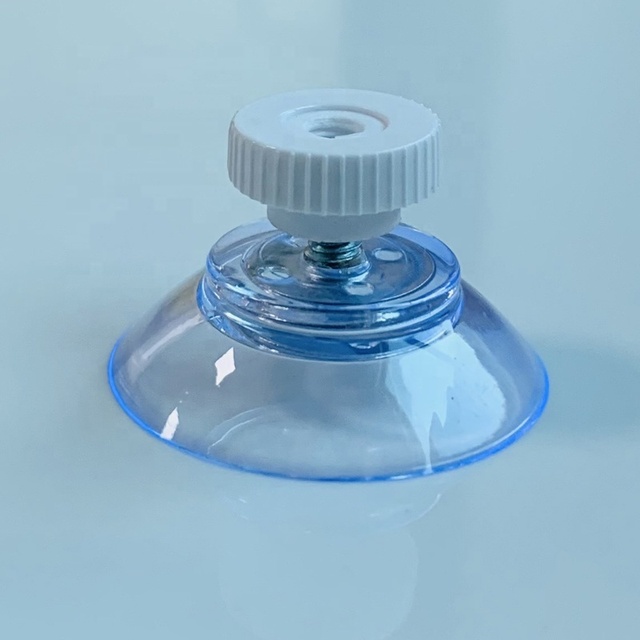 Quality Manufacturers' Custom Transparent Suction Cups PVC Injection Molded for Bathrooms Quality Vacuum Glass for Bath Use