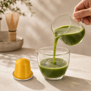 Cápsulas de Matcha Compactas para Viaje, Cápsulas de Té Verde, Cápsulas para Cafetera, Venta al por Mayor, OEM, Marca Privada, Suministro Personalizado - Product Image 5
