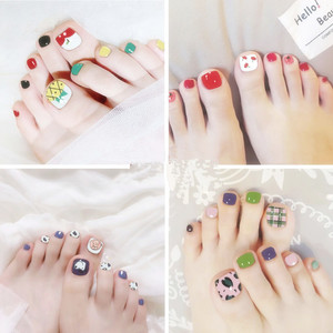 สติ๊กเกอร์เจลติดเล็บเท้าลายสวยๆ สำหรับฤดูร้อน ขายส่ง เพื่อความสวยงามของเล็บเท้า - Product Image 2