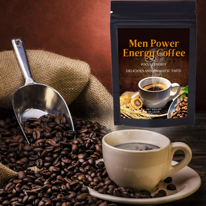 Etiqueta privada <span class=keywords><strong>Maca</strong></span> Man Power Energy Extract Coffee Herbs <span class=keywords><strong>Maca</strong></span> Coffee para hombres Ginseng Coffee - Product Image 5