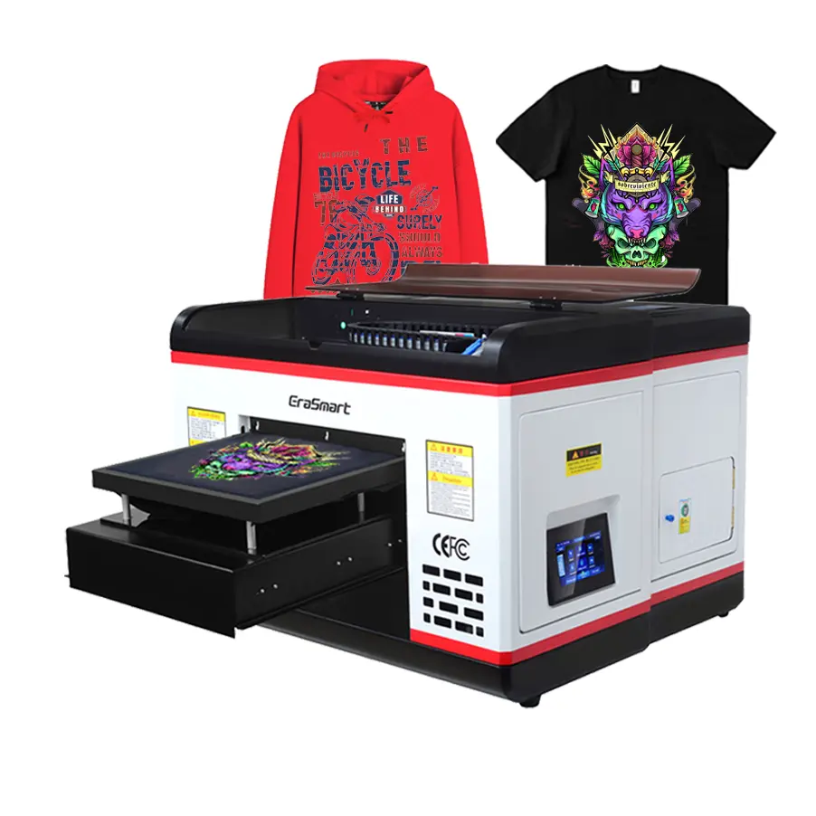 EraSmart Imprimante DTG Printing Services DTG Printer T-shirt Printing Machine A3