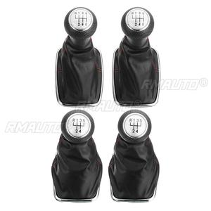 12/23mm 5/6 Speed <b>Gear</b> <b>Knob</b> Shift W/ Gaiter Boot Cover for Volkswagen for VW BORA GOlf MK4 4 IV for JETTA GTI 1999-2005 - Product Image 4