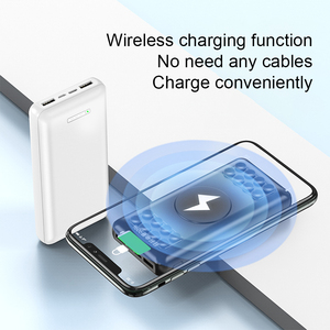 20000 mah inalámbrico cargador banco <span class=keywords><strong>de</strong></span> energía tipo <span class=keywords><strong>de</strong></span> entrada C logotipo promocional 20000 mAh banco <span class=keywords><strong>de</strong></span> potencia Ultra delgado - Product Image 2