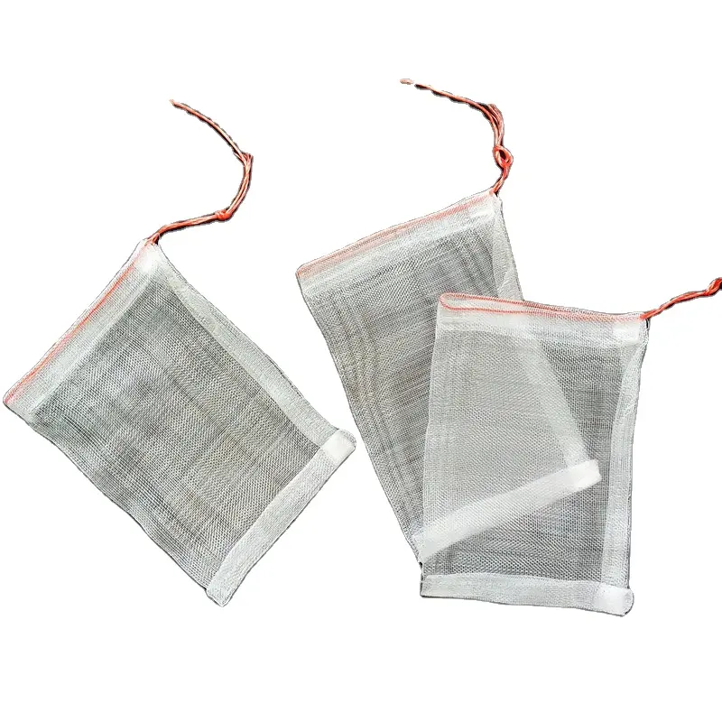 drawstring Fruit cover guava insect mesh bag /insect control mesh netting bag for sale