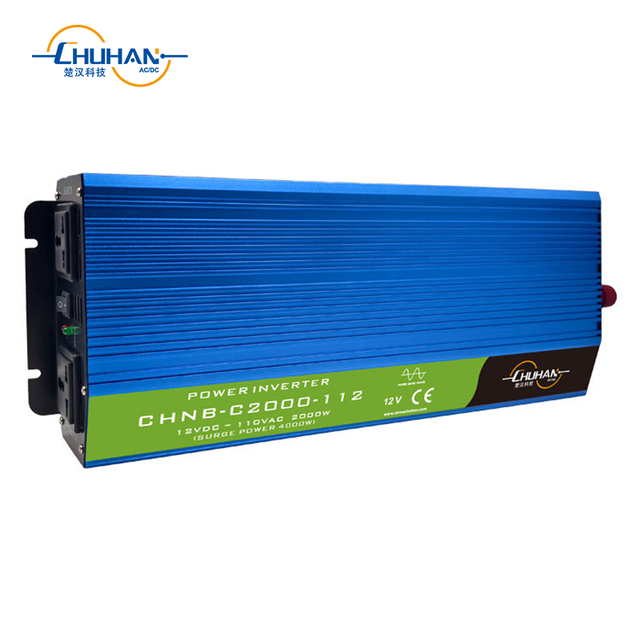 CHUHAN CHNB-C2000-212 2000W Single Phase Pure Sine Wave Solar Inverter DC 12V AC 220V with 4000W Peak Power