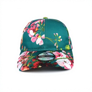 Gorras de Béisbol Deportivas Personalizadas al por Mayor, de Algodón, con Estampado Floral, Gorras Trucker de 6 Paneles, Estilo Urbano - Product Image 1
