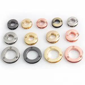 Juego de ojales de Metal con hebilla de ojal, botones de ropa, accesorios de colección de recortes, 10-12-21mm - Product Image 1