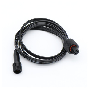 Waterproof Male And Female Connector Cable 3 Core Ip67 Outdoor <b>Roof</b> Led Lighting Power Extension Cord - Product Image 3