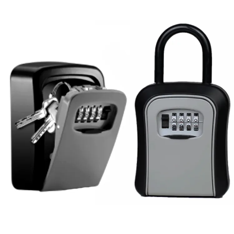 Fast delivery wall mounted key safe box digital Combination key security lock box waterproof password key box