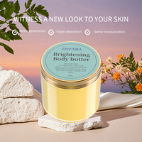 Marque privée beurre corporel blanchissant crème peau crue biologique non raffinée nourrissant sécheresse beurre corporel éclaircissant