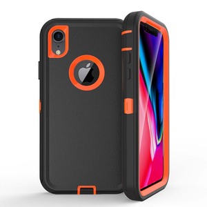 Nuovo stile robusto <span class=keywords><strong>Cover</strong></span> per telefono antiurto Clip da cintura cavalletto per telefono custodia per <span class=keywords><strong>iPhone</strong></span> <span class=keywords><strong>Xr</strong></span> custodia Mobile per <span class=keywords><strong>iPhone</strong></span> <span class=keywords><strong>Xr</strong></span> Defender Case - Product Image 2