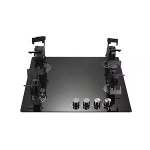 Cuisinière à gaz domestique multi-têtes à neuf foyers, 4 gaz et 1 électrique, avec disque magique à bascule - Product Image 3