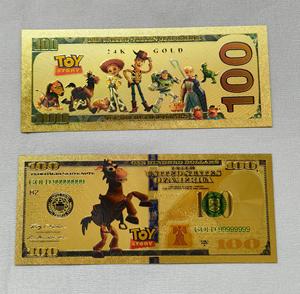 Uang Kertas Peringatan Berlapis Emas Bertema Toy Story - Product Image 6